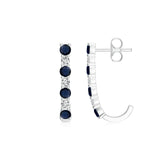 18K White Gold Vermeil