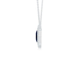 18K White Gold Vermeil
