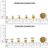 18K White Gold Vermeil