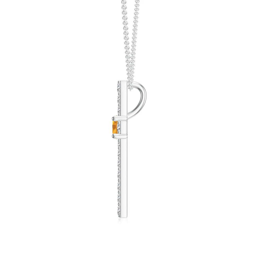 18K White Gold Vermeil