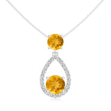 18K White Gold Vermeil