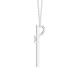 18K White Gold Vermeil