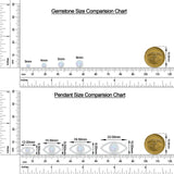 18K White Gold Vermeil