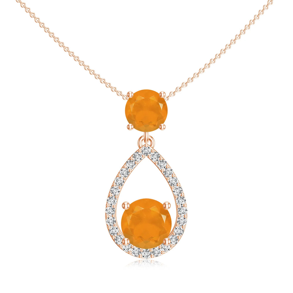 18K Rose Gold Vermeil