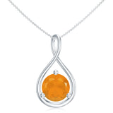 18K White Gold Vermeil