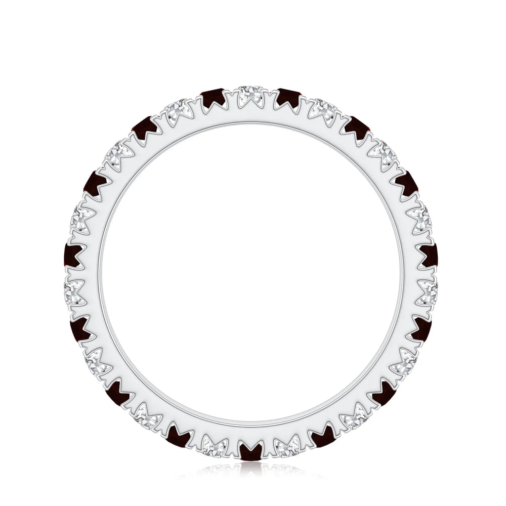 18K White Gold Vermeil