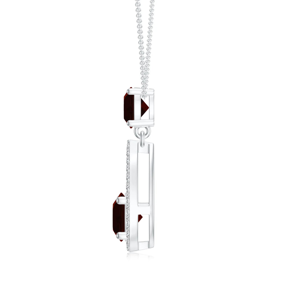 18K White Gold Vermeil