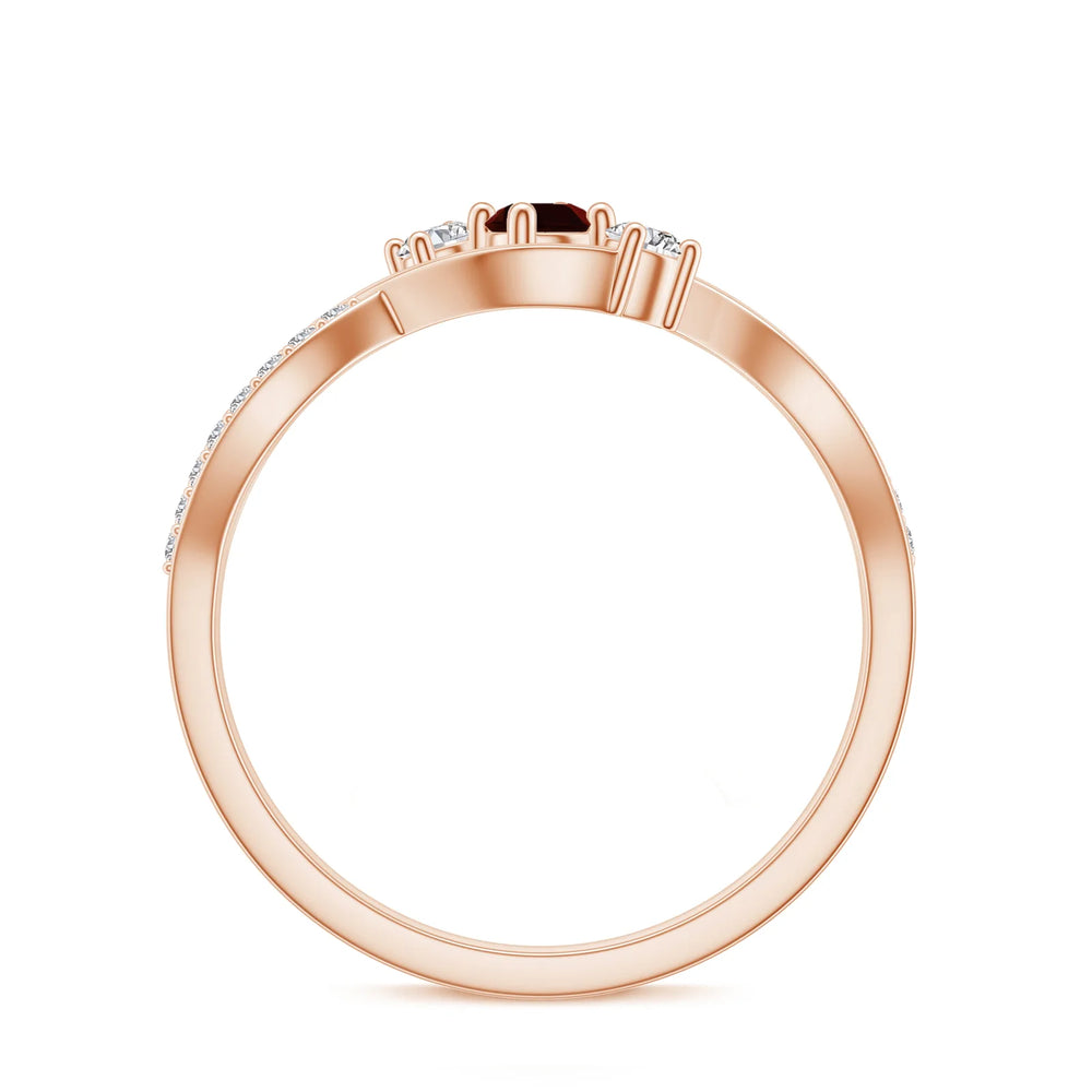 18K Rose Gold Vermeil