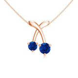 18K Rose Gold Vermeil