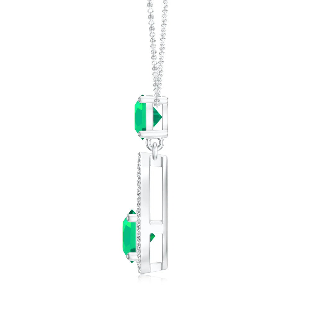 18K White Gold Vermeil