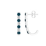 18K White Gold Vermeil