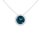 18K White Gold Vermeil