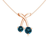 18K Rose Gold Vermeil