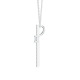 18K White Gold Vermeil