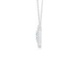 18K White Gold Vermeil