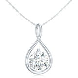 18K White Gold Vermeil