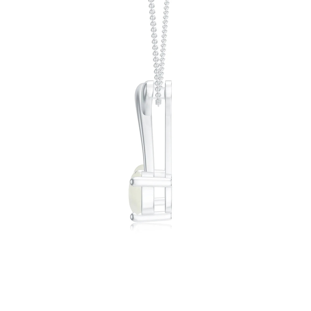 18K White Gold Vermeil