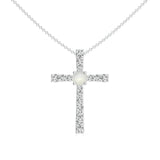 18K White Gold Vermeil