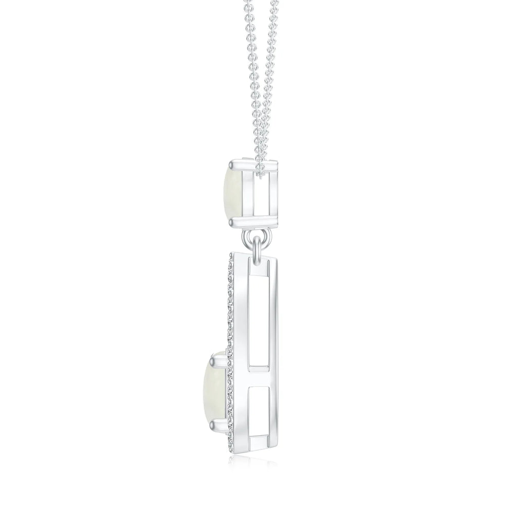 18K White Gold Vermeil
