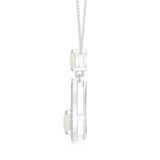 18K White Gold Vermeil