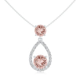 18K White Gold Vermeil