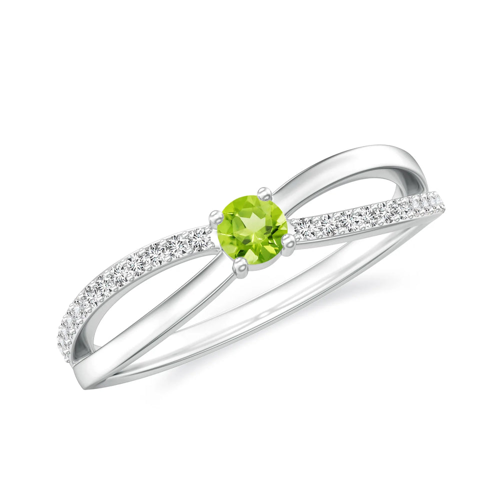 18K White Gold Vermeil