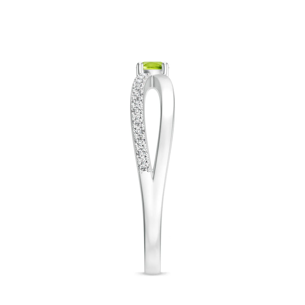 18K White Gold Vermeil