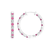 18K White Gold Vermeil