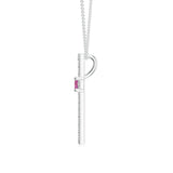 18K White Gold Vermeil