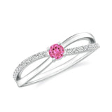 18K White Gold Vermeil