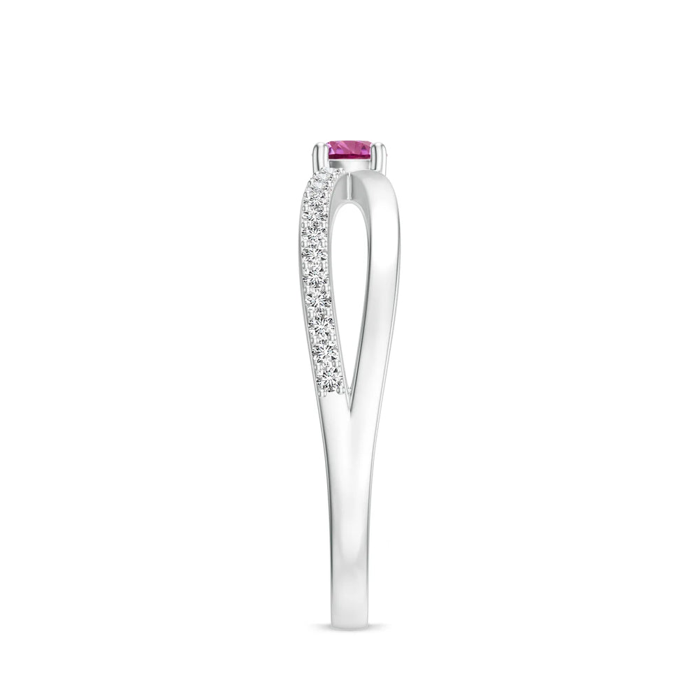 18K White Gold Vermeil