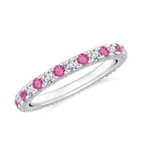 18K White Gold Vermeil