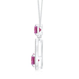 18K White Gold Vermeil