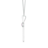 18K White Gold Vermeil