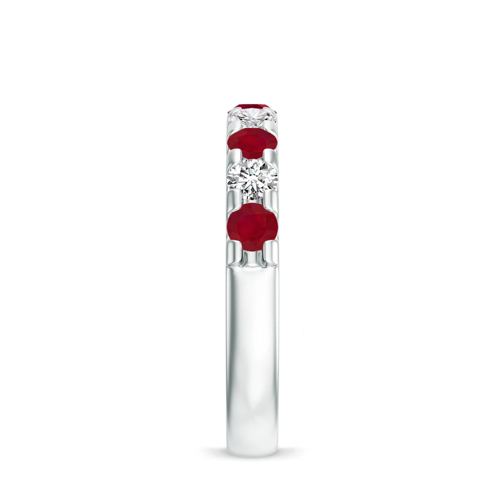 18K White Gold Vermeil