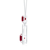 18K White Gold Vermeil