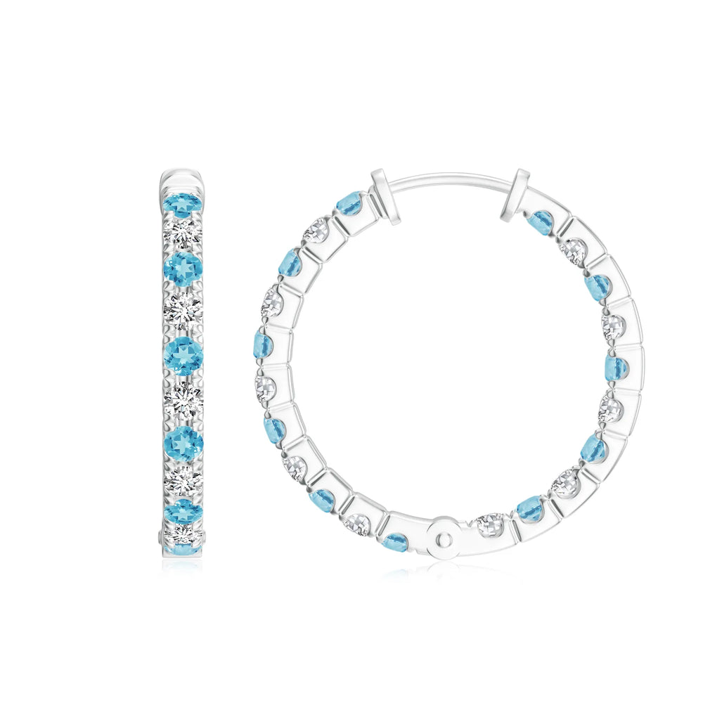 18K White Gold Vermeil