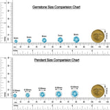 18K White Gold Vermeil