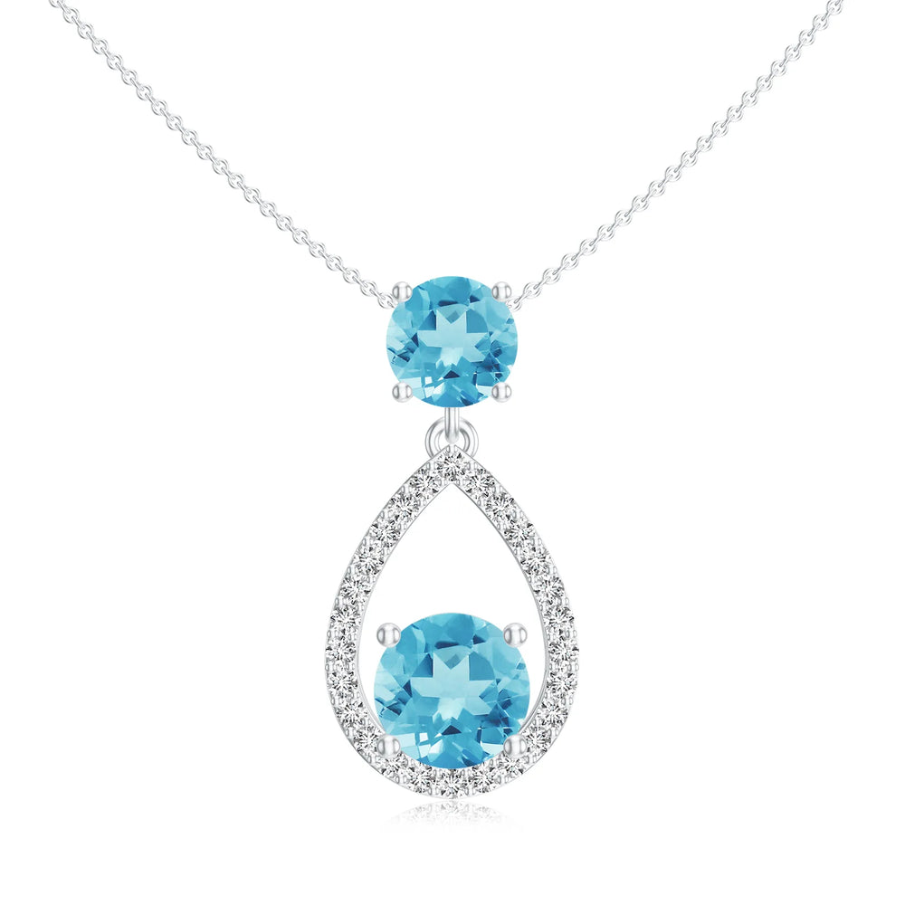 18K White Gold Vermeil