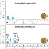 18K White Gold Vermeil
