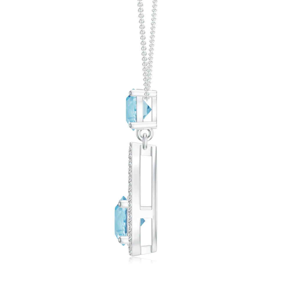 18K White Gold Vermeil