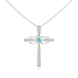 18K White Gold Vermeil