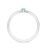 18K White Gold Vermeil
