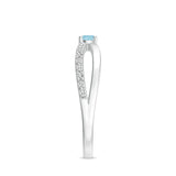 18K White Gold Vermeil