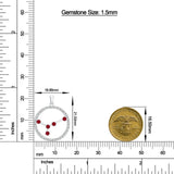 18K White Gold Vermeil
