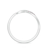 18K White Gold Vermeil