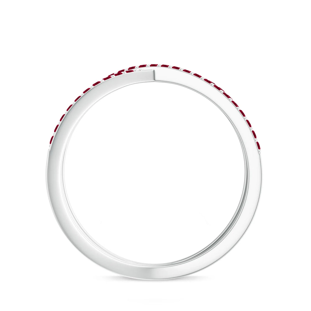18K White Gold Vermeil
