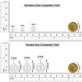 18K White Gold Vermeil