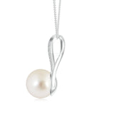 18K White Gold Vermeil