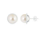 18K White Gold Vermeil